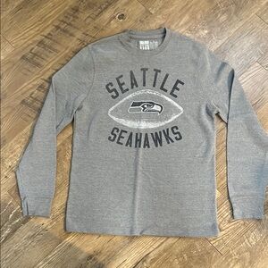 Seattle Seahawks Gray Long Sleeve Shirt